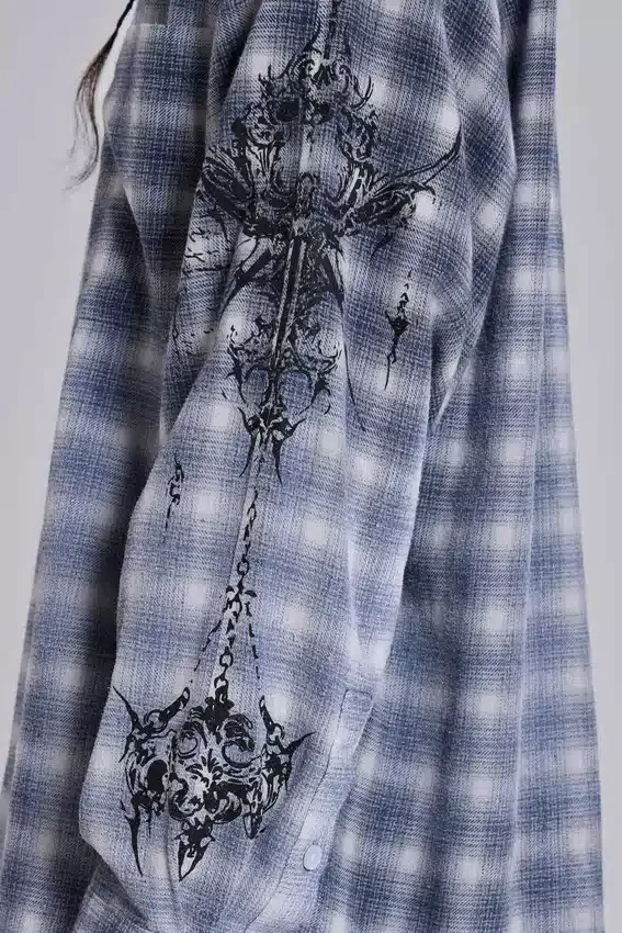 Kasper Inked flanellskjorta
