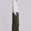 Khaki Parachute Cargo-byxor