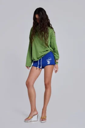 Klyne Stripe långärmad topp