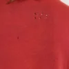 Kort T-shirt i röd nyans