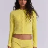 Lemon Velour-minishorts