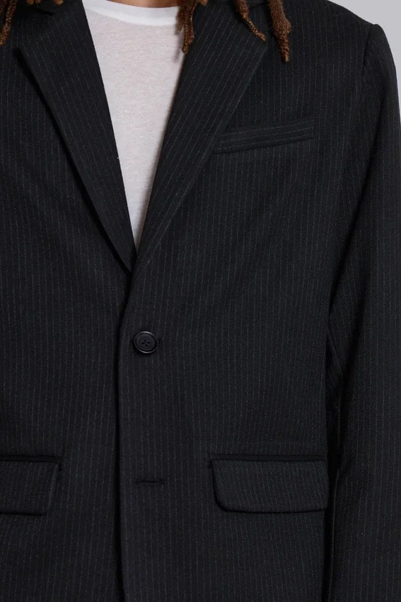 Libertine-blazer i smal passform med nålstreck