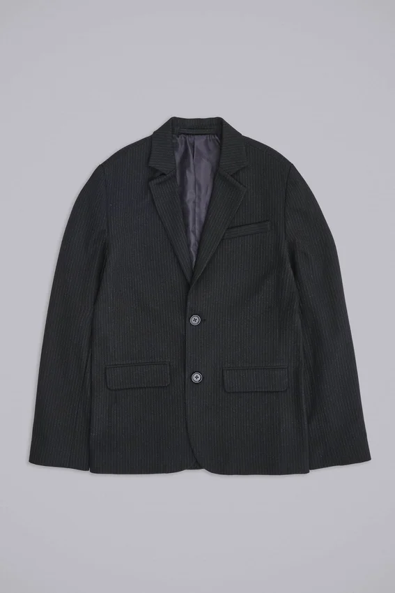 Libertine-blazer i smal passform med nålstreck