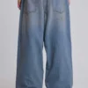 Ljus tvättade Slub XL Colossus Jeans