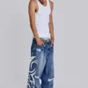 Ljusblå Blade XL Colossus Jeans