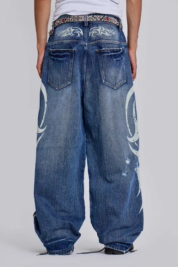 Ljusblå Blade XL Colossus Jeans
