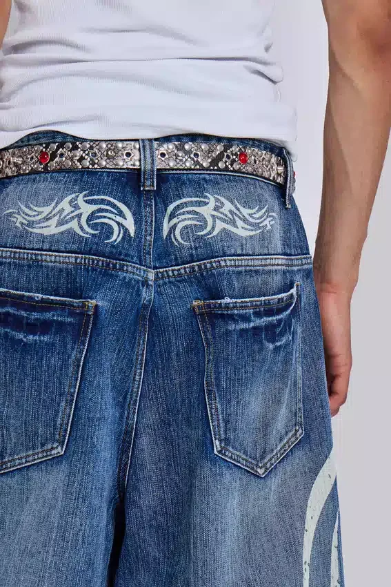 Ljusblå Blade XL Colossus Jeans