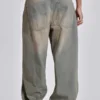 Ljusblå Colossus Fit-jeans