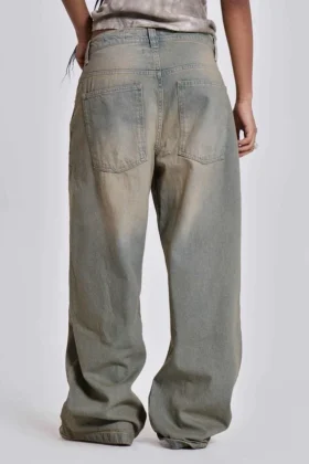 Ljusblå Colossus Fit-jeans