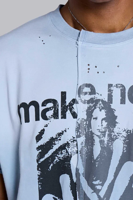 Make Noise Spliced kort T-shirt