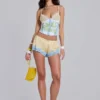Maribel spets-cami-top