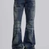 Mellablå Drift-jeans med bootcut