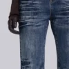 Mellablå Drift-jeans med bootcut