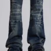 Mellablå Drift-jeans med bootcut