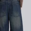 Mellblå Slub Colossus Jeans