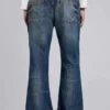Mid Wash Blue Jude Bootcut Jeans