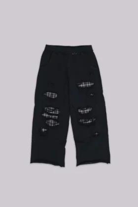 Mönstrade Monster Joggers i lager-på-lager-stil