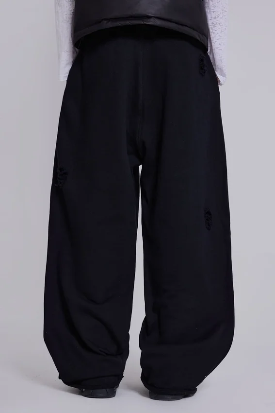 Mönstrade Monster Joggers i lager-på-lager-stil