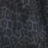 Monster Hoodie i kolgrå leopardmönster