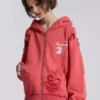 Monster Hoodie i sliten stil