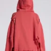 Monster Hoodie i sliten stil