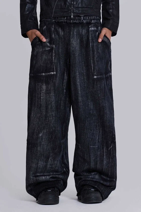 Monster Joggers i gunmetal-tvätt