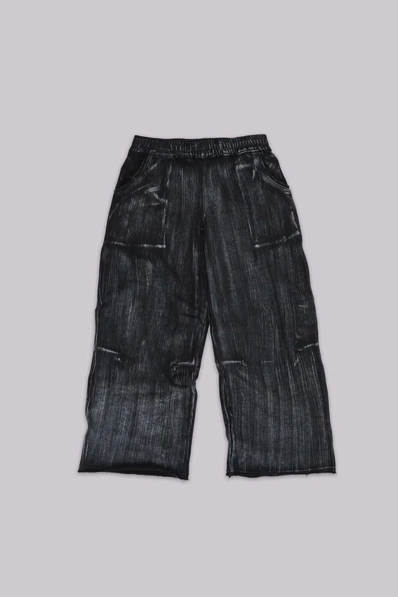 Monster Joggers i gunmetal-tvätt