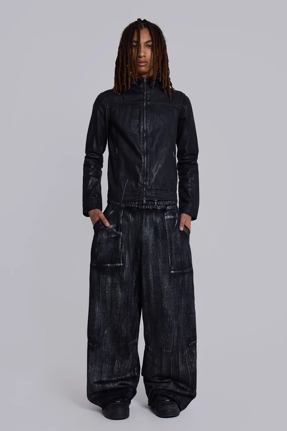 Monster Joggers i gunmetal-tvätt