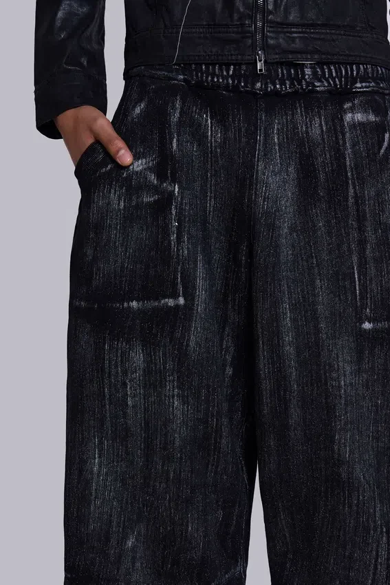 Monster Joggers i gunmetal-tvätt
