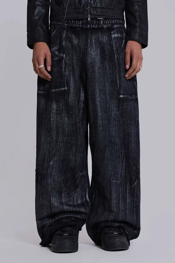 Monster Joggers i gunmetal-tvätt