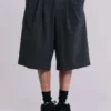 Mörk rutiga Goliath Shorts