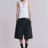 Mörk rutiga Goliath Shorts