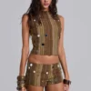 Myrica Mirror minishorts