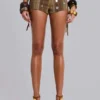 Myrica Mirror minishorts