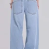 Nailed Studded Colossus Jeans i ljusblå tvätt