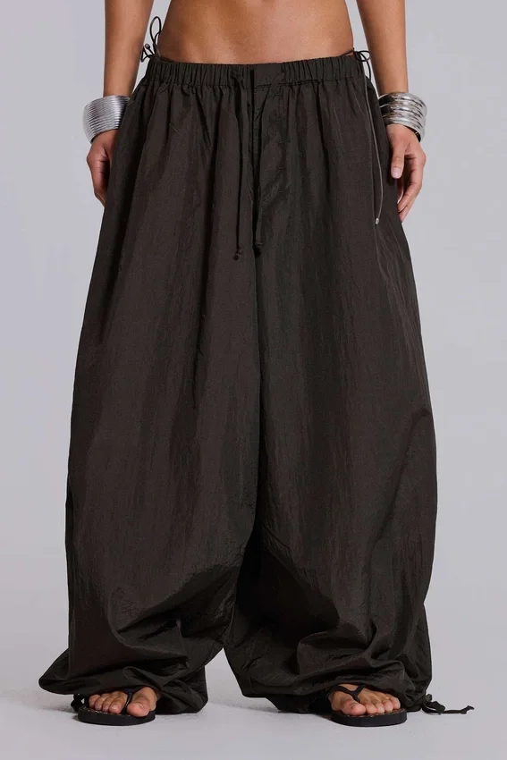 Nexis nylon Parachute Pants i ballongmodell i khaki