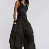 Nexis nylon Parachute Pants i ballongmodell i khaki