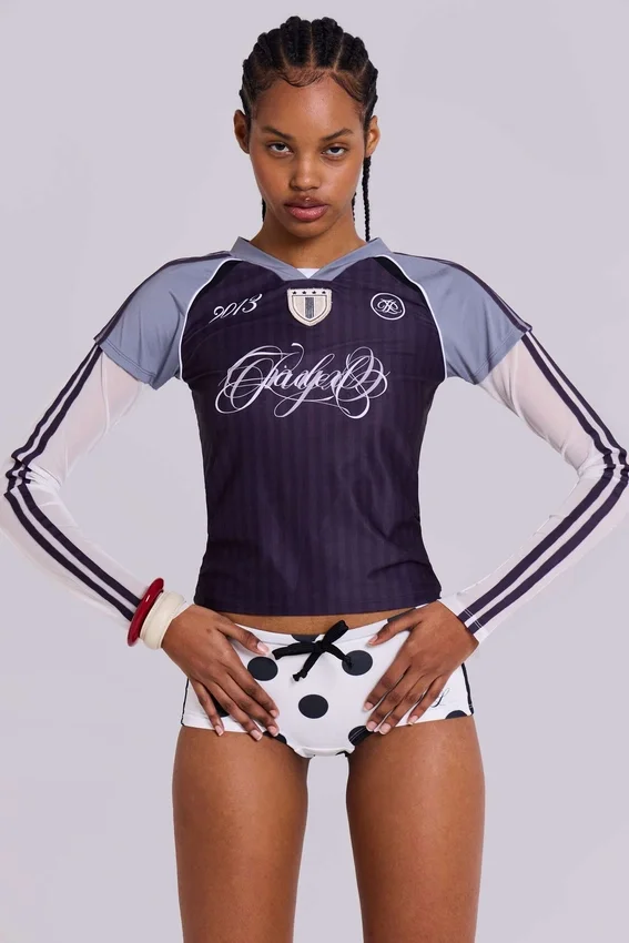 Nr 13 fotbollsminishorts med prickar