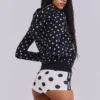 Nr 13 fotbollsminishorts med prickar