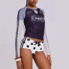 Nr 13 fotbollsminishorts med prickar