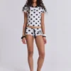 Nr 13 fotbollsminishorts med prickar