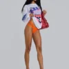 Off-Side Airbrush Airtex oversized-T-shirt