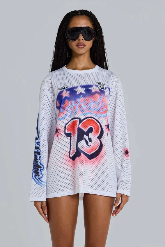 Off-Side Airbrush Airtex oversized-T-shirt