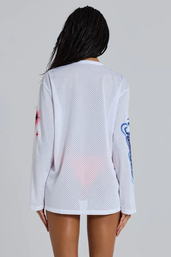 Off-Side Airbrush Airtex oversized-T-shirt