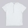 Off White Haze Henley-T-shirt