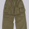 Olive XL Parachute Cargo-byxor