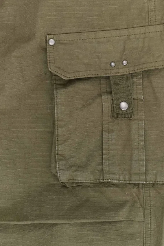 Olive XL Parachute Cargo-byxor