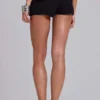 Oriel Eyelet Cargo-minishorts i svart