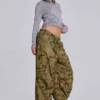 Parachute Pants i anka-kamouflage