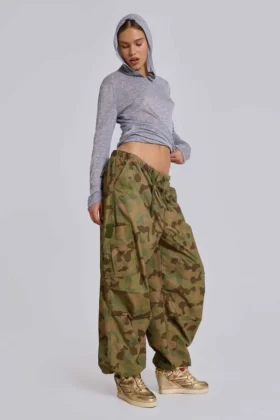 Parachute Pants i anka-kamouflage